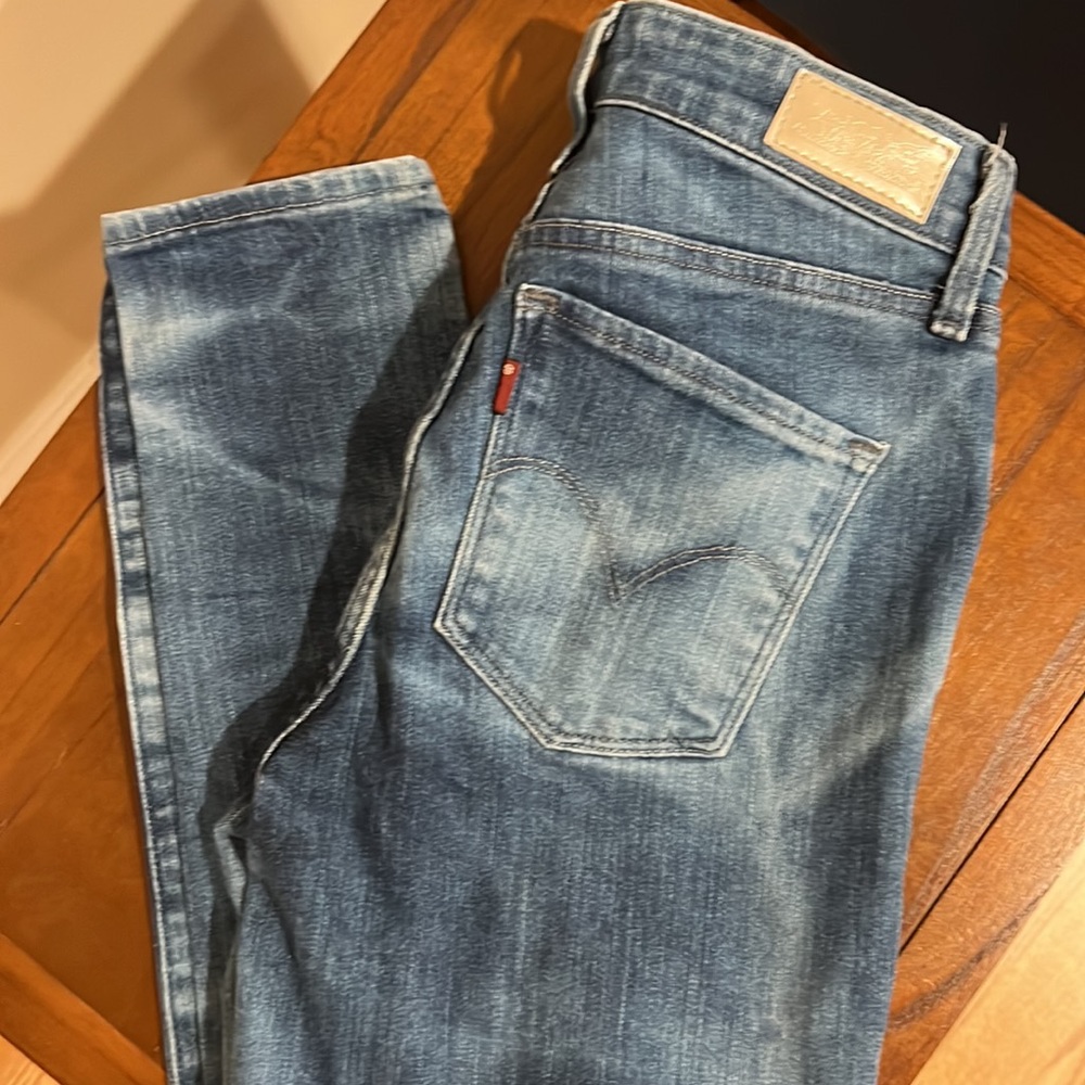 Levis acid wash jeans